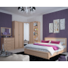 Беатрис (спальня) М01 Угловой шкаф  ДУБ МЛ.